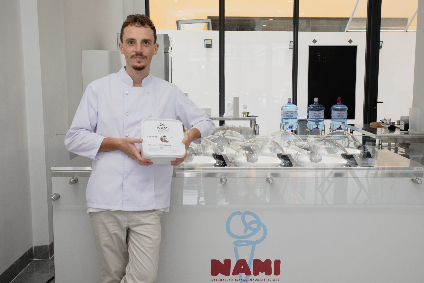 Nami gelato production in Phu Quoc